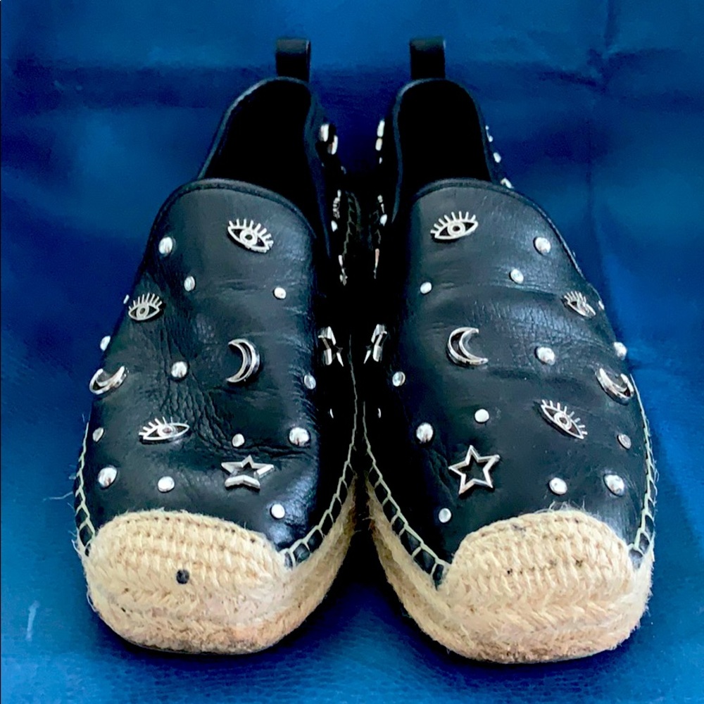 Rebecca Minkoff  Beatriz Black Espadrilles